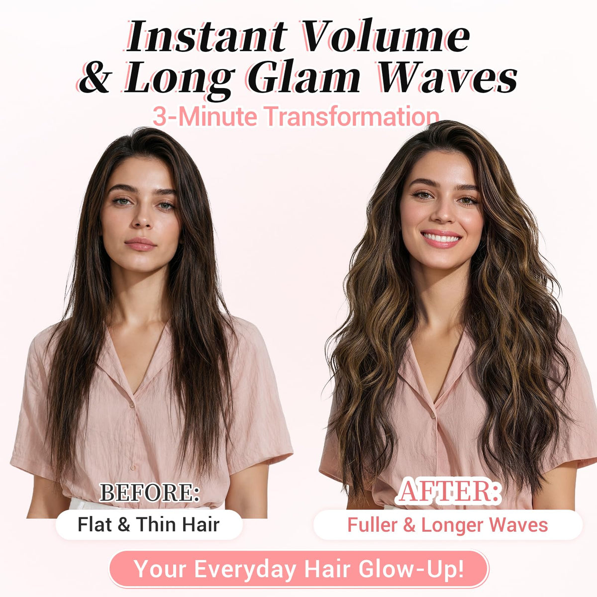 KooKaStyle hair extensions showing the clips and weft details
