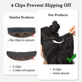 KooKaStyle hair extensions with care instructions