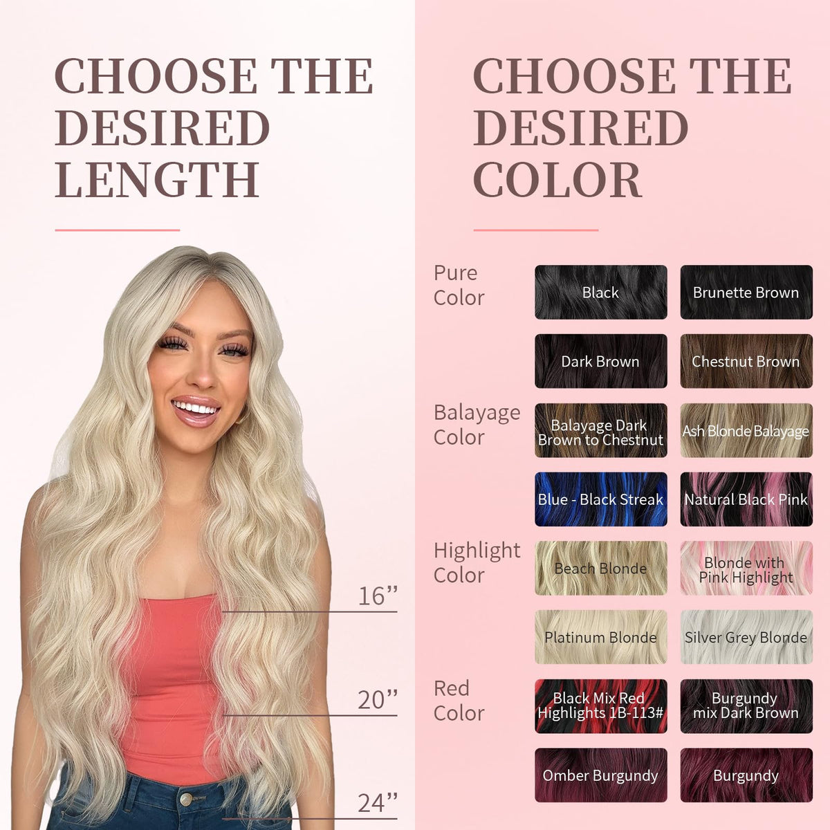KooKaStyle hair extensions with care instructions