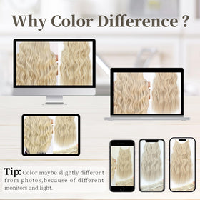 KooKaStyle hair extensions with care tips and detangling spray