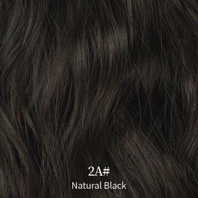 KooKaStyle hair extensions with care tips on display