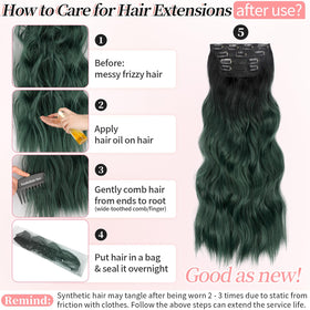 KooKaStyle Hair Extensions with styling tools