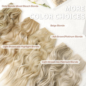 KooKaStyle Invisible Wire Hair Extensions close-up of clips