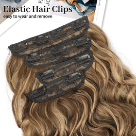 KooKaStyle Wavy Thick Hair Extensions 20-inch packaging