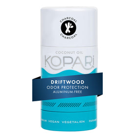 Kopari Coconut Deodorant Driftwood Charcoal front view