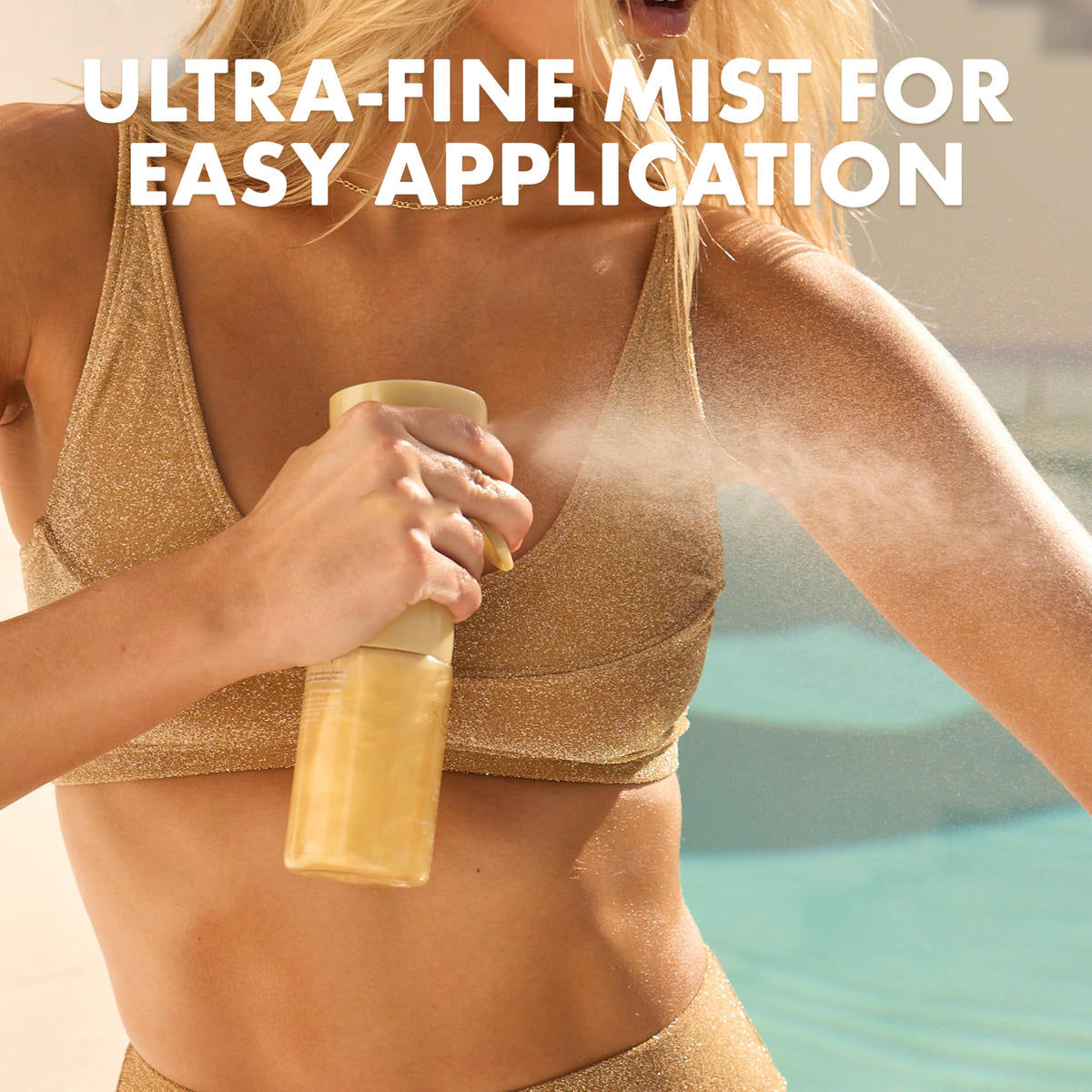 Kopari Golden Sunglaze Sheer Body Mist SPF 50 spray nozzle