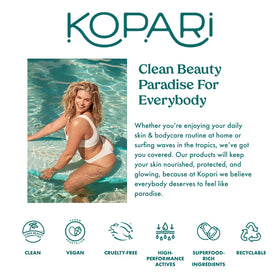 Kopari Jumbo Coconut Hydrating Body Wash packaging details