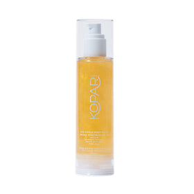 Kopari Sun Shield Body Glow SPF 50 bottle side view