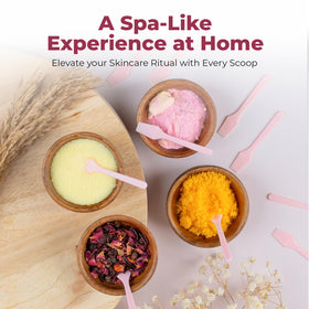 Kopperko Mini Face Cream Spatula alongside skincare products