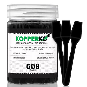 Kopperko Mini Makeup Spatula 500 pack front view