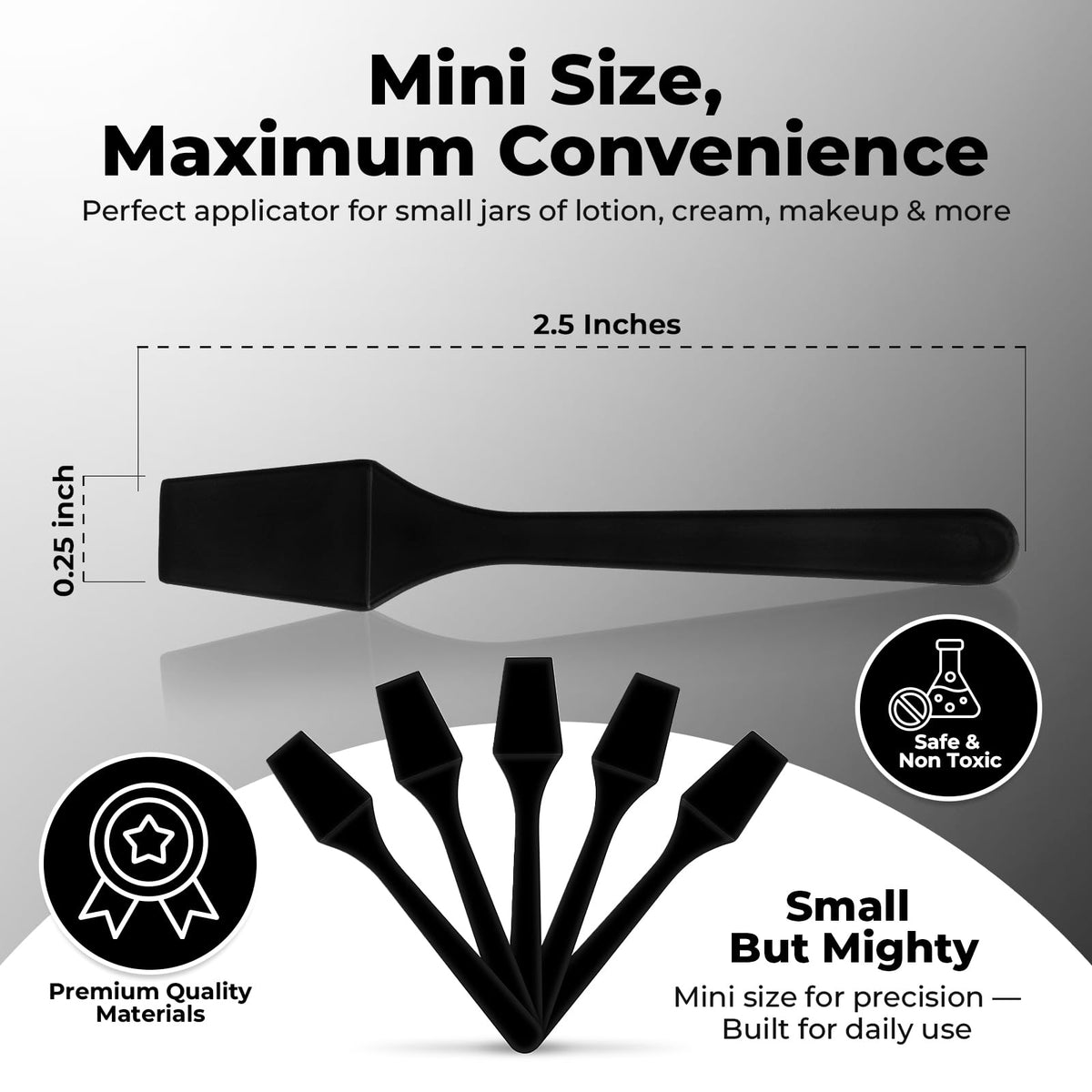 Kopperko Mini Makeup Spatula in a beauty routine