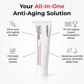 Koriderm Time Reverse Cream application on hand