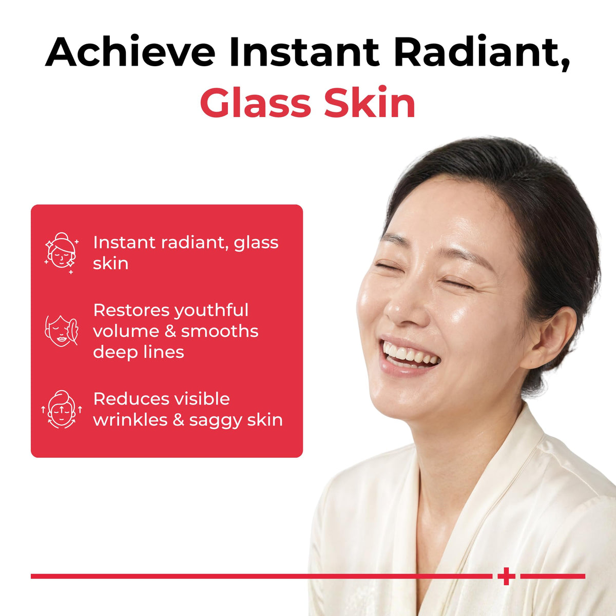 Koriderm Time Reverse Cream tube squeezed to show texture