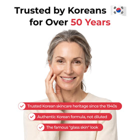 Koriderm Time Reverse Cream with other Korean skincare products
