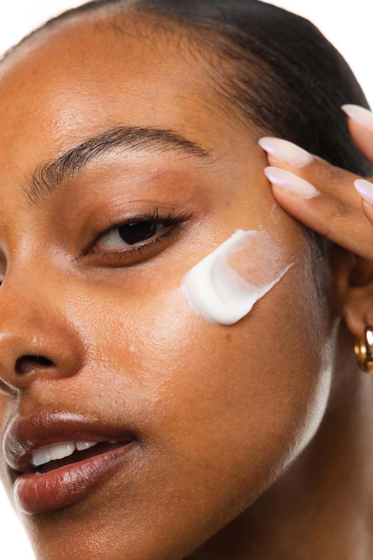 KORRES Greek Yoghurt Gel-Cream Moisturizer in hand