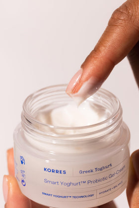 KORRES Greek Yoghurt Gel-Cream Moisturizer with ingredients