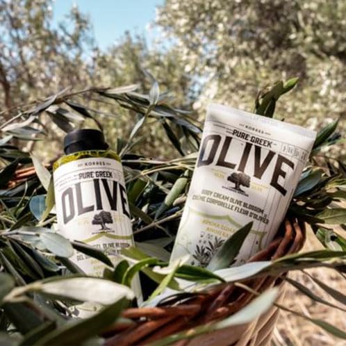 KORRES Olive Shower Gel with natural ingredients