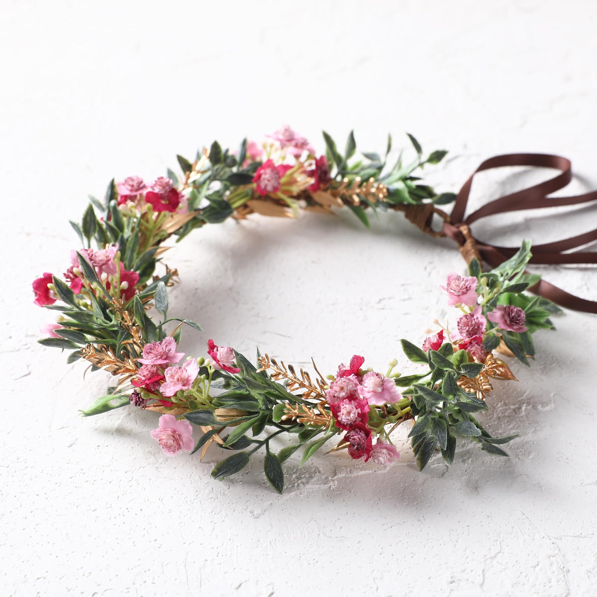 KorViSHOW Flower Crown in a decorative setting