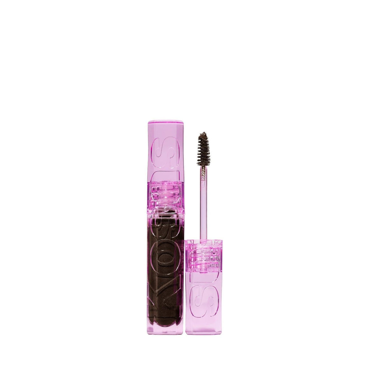 Kosas Air Brow Tinted Eyebrow Gel in Brown Black front view