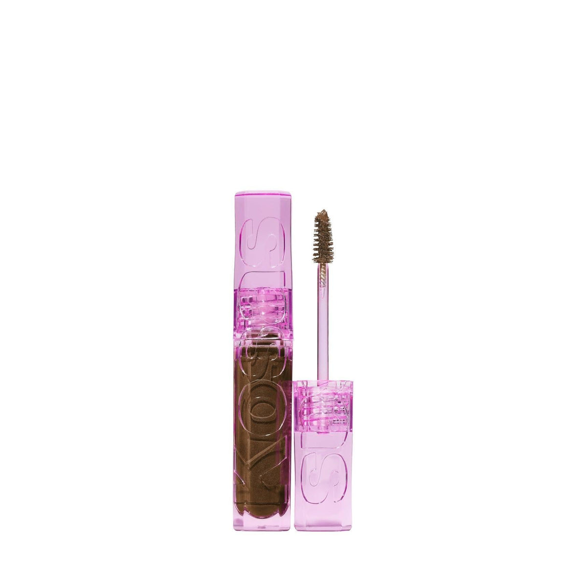 Kosas Air Brow Tinted Eyebrow Gel Medium Brown front view