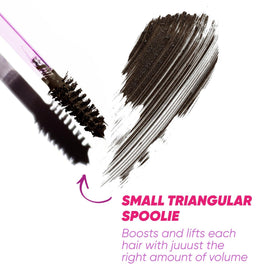 Kosas Air Brow Tinted Eyebrow Gel packaging side view