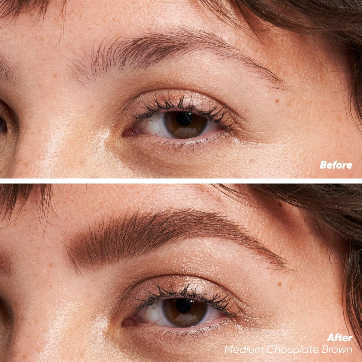Kosas Air Brow Tinted Eyebrow Gel packaging with applicator