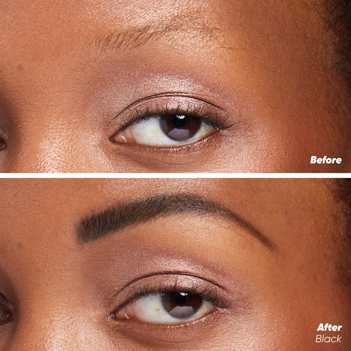 Kosas Air Brow Tinted Eyebrow Gel showing precision spoolie