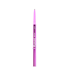 Kosas Brow Pop Nano Dark Brown eyebrow pencil front view