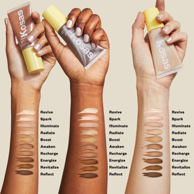 Kosas Glow I.V. Face Illuminator Reflect packaging details