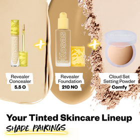 Kosas Revealer Concealer applied under eyes