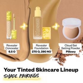 Kosas Revealer Concealer texture on a hand