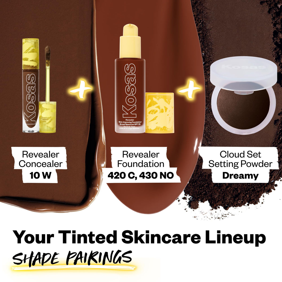 Kosas Revealer Concealer with makeup tools