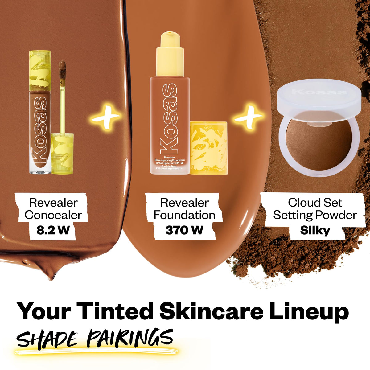 Kosas Revealer Concealer with makeup tools