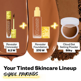 Kosas Revealer Concealer with makeup tools