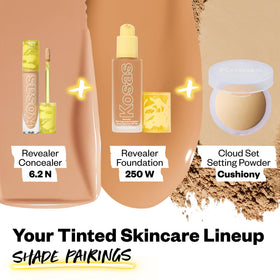 Kosas Revealer Concealer with other beauty products