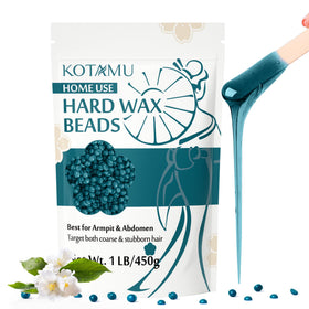 KOTAMU Hard Wax Beads 1 lb jasmine wax front view