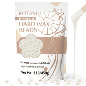 KOTAMU Unscented Hard Wax Beads 1 lb front view