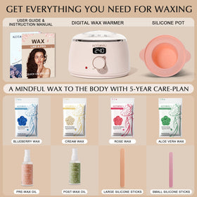 KOTAMU Waxing Kit accessories including spatulas