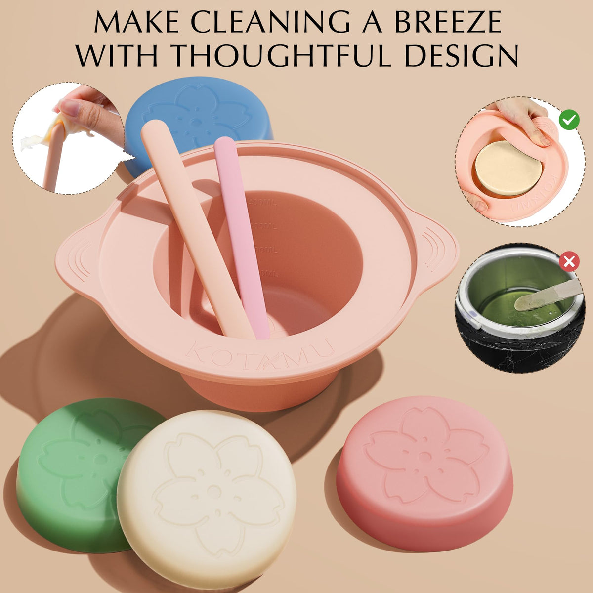 KOTAMU Waxing Kit depilatory papers