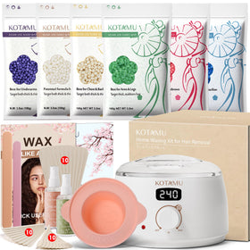 KOTAMU Waxing Kit digital heater and wax pot