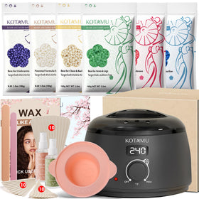 KOTAMU Waxing Kit digital wax warmer front view