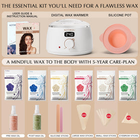 KOTAMU Waxing Kit wax application process