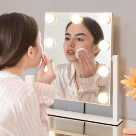 Kotdning Vanity Mirror compact design with rubber pads