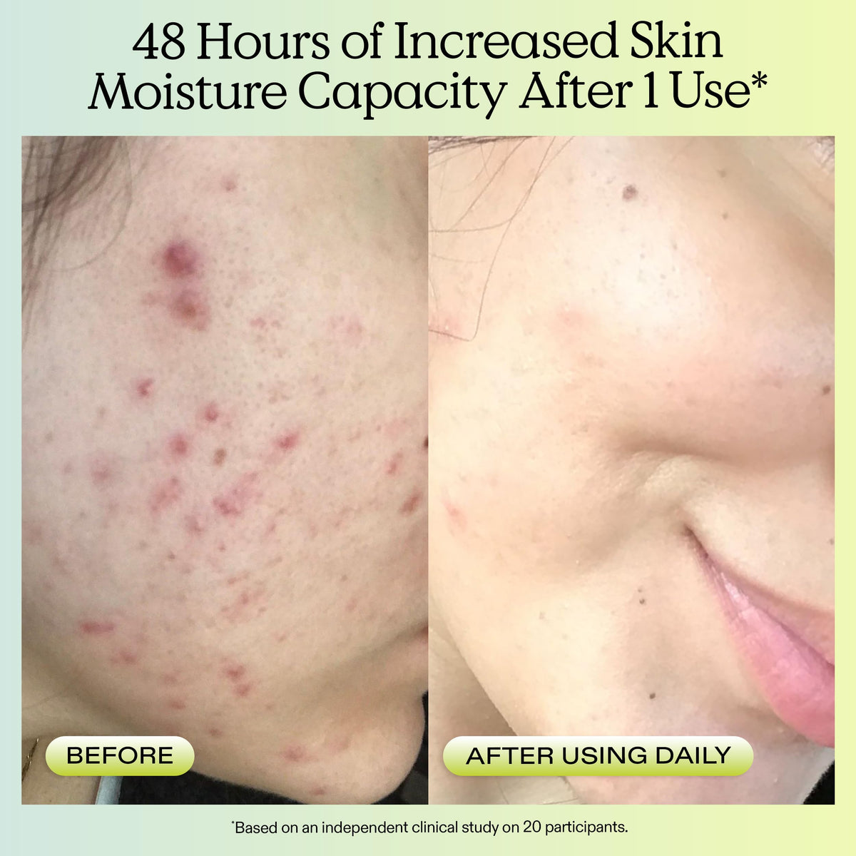 KraveBeauty Matcha Hemp Hydrating Cleanser 120 mL with texture close-up