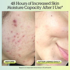 KraveBeauty Matcha Hemp Hydrating Cleanser 120 mL with texture close-up