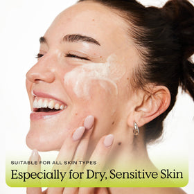 KraveBeauty Matcha Hemp Hydrating Cleanser with natural ingredients