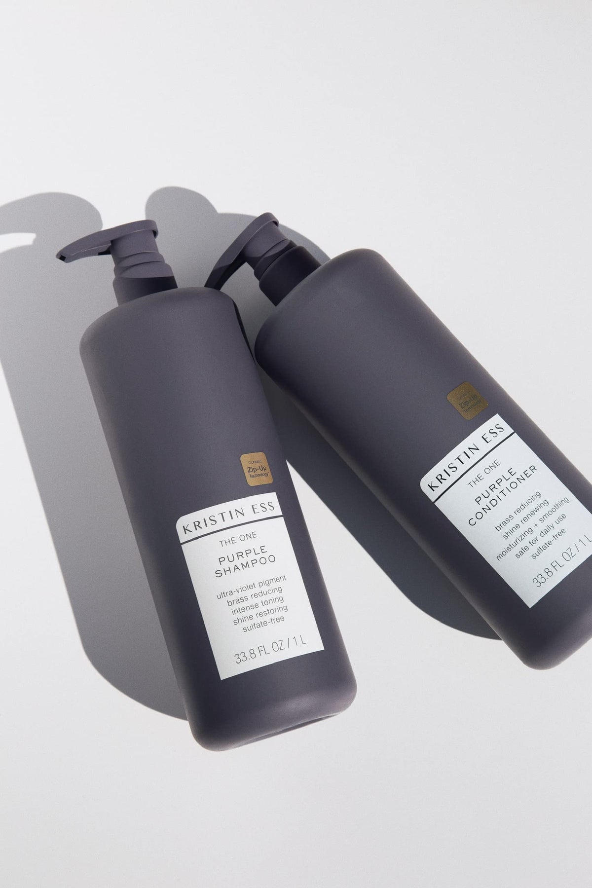 Kristin Ess Clarifying Detox Shampoo 1L with healthy hair