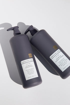 Kristin Ess Clarifying Detox Shampoo 1L with healthy hair