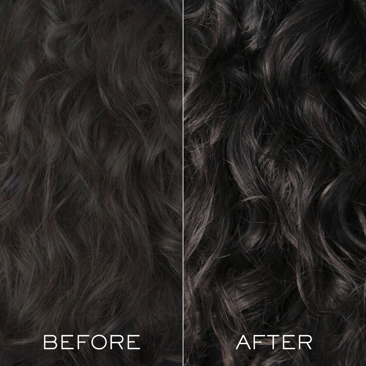 Kristin Ess Hair Gloss Bittersweet Dark Brunette on hair