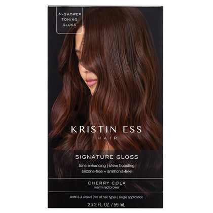 Kristin Ess Hair Gloss Cherry Cola front view